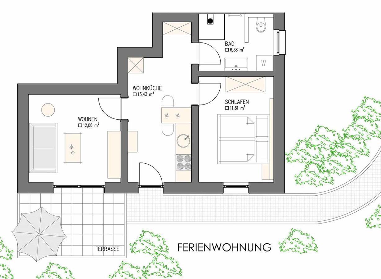 Ferienwohnung Am Woid - Herrliche Alleinlage - Vegane Einrichtung 발트키르헨 외부 사진